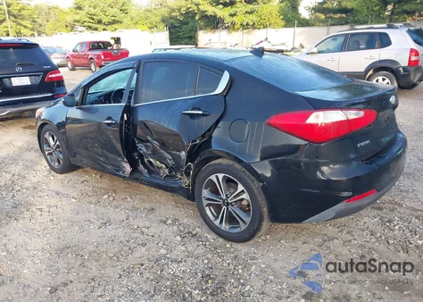 2014 Kia Forte Ex z USA, uszkodzony, nr VIN KNAFX4A89E5168924